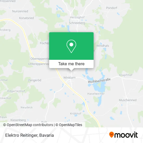 Карта Elektro Reitinger