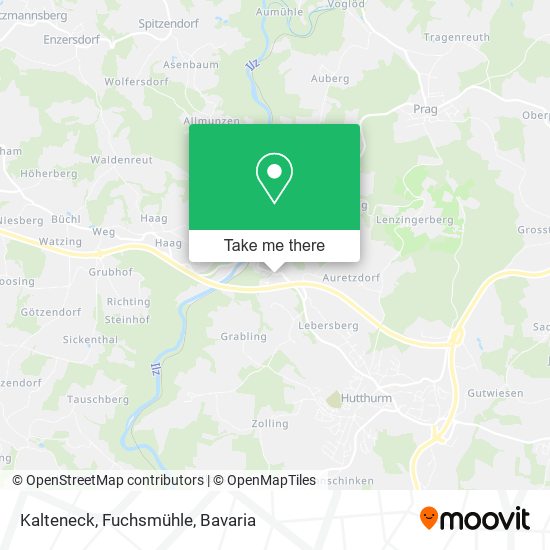 Kalteneck, Fuchsmühle map