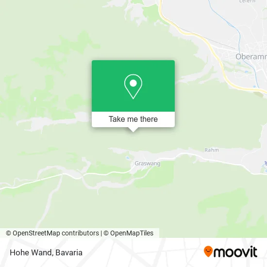 Карта Hohe Wand