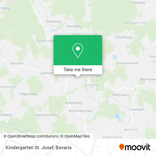 Карта Kindergarten St. Josef