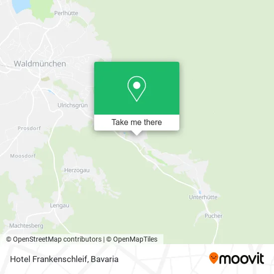 Карта Hotel Frankenschleif