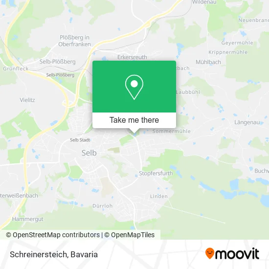 Карта Schreinersteich