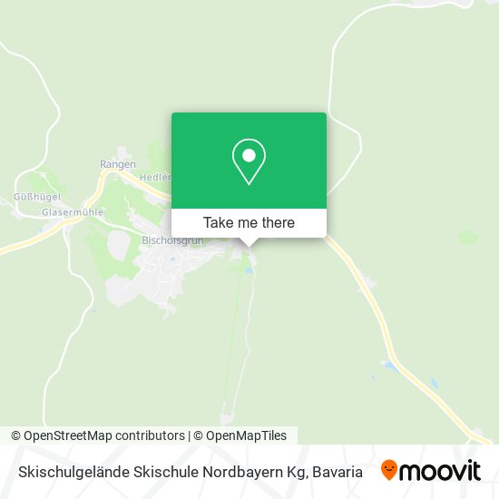 Skischulgelände Skischule Nordbayern Kg map