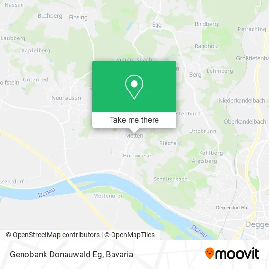 Карта Genobank Donauwald Eg