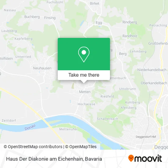 Карта Haus Der Diakonie am Eichenhain