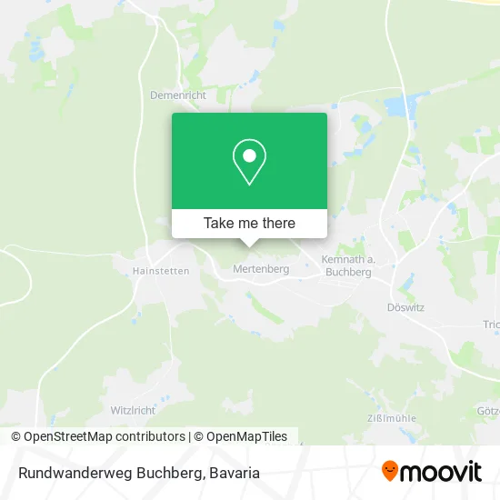 Карта Rundwanderweg Buchberg