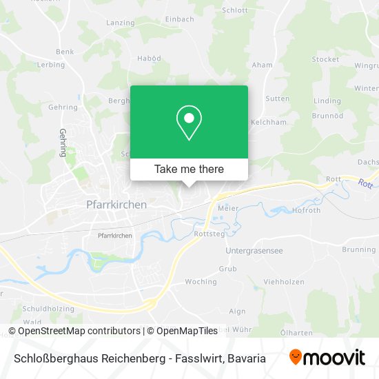 Schloßberghaus Reichenberg - Fasslwirt map