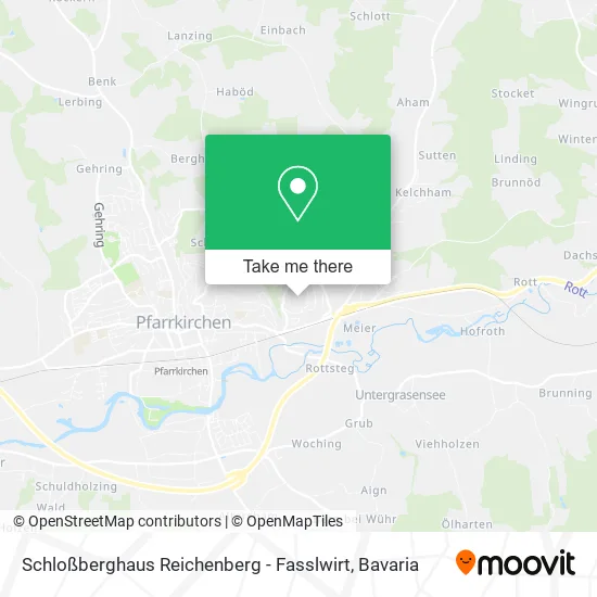 Карта Schloßberghaus Reichenberg - Fasslwirt