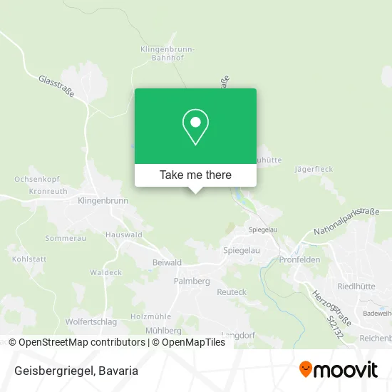 Карта Geisbergriegel