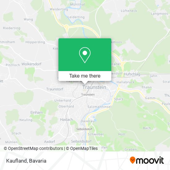 Kaufland map