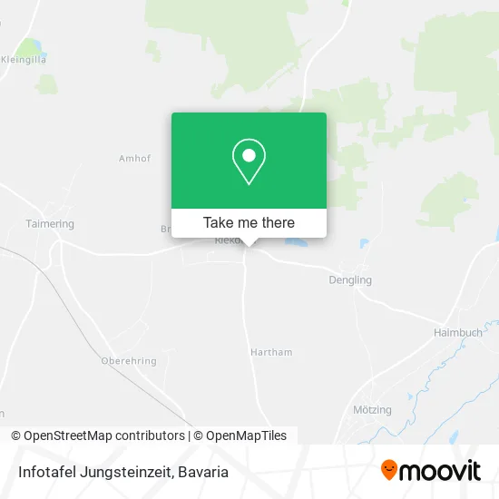 Карта Infotafel Jungsteinzeit