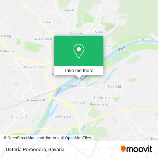 Карта Osteria Pomodoro