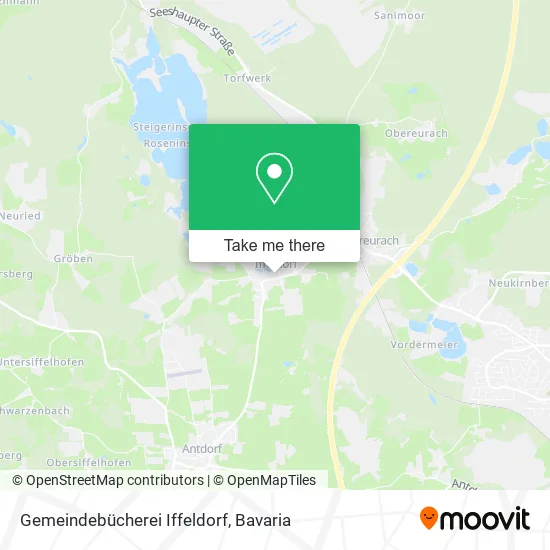 Карта Gemeindebücherei Iffeldorf