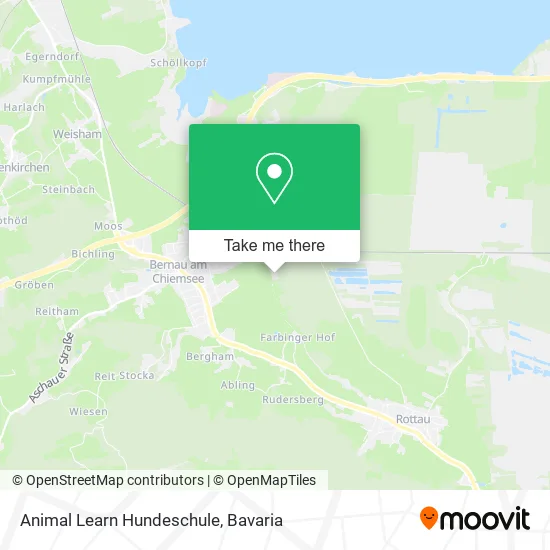 Карта Animal Learn Hundeschule