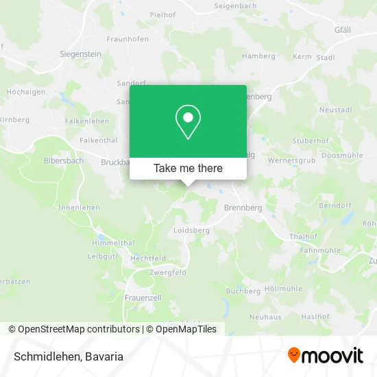 Карта Schmidlehen