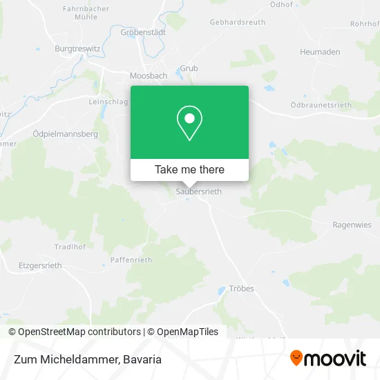 Карта Zum Micheldammer