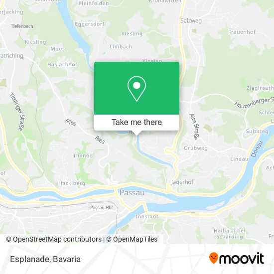 Карта Esplanade