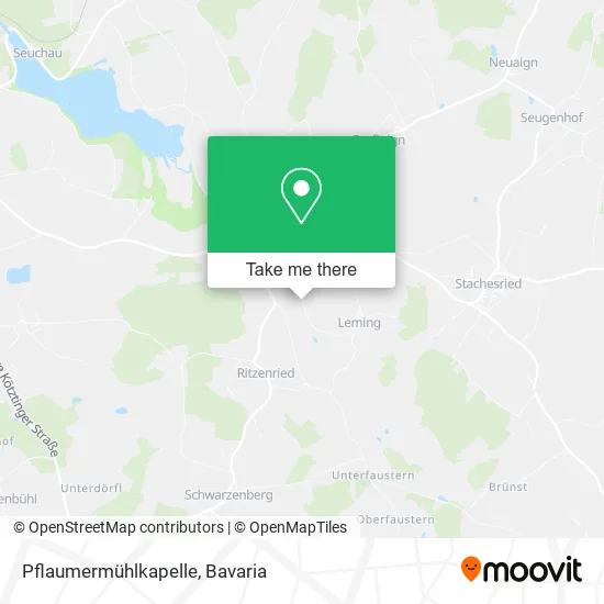 Карта Pflaumermühlkapelle