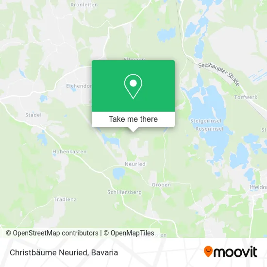 Карта Christbäume Neuried