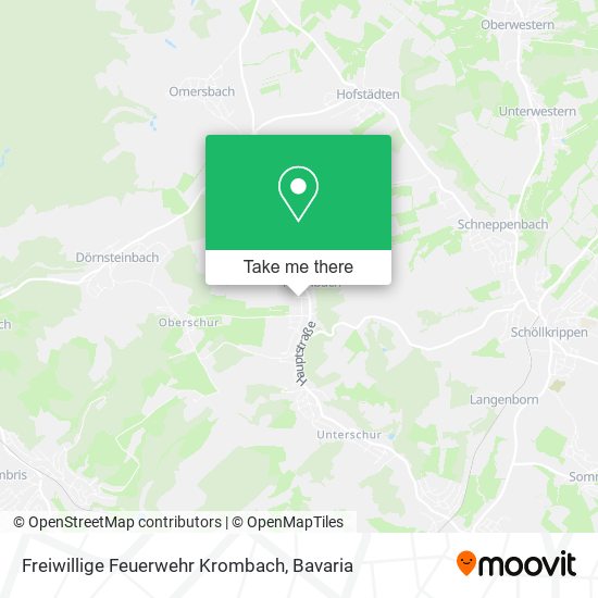 Карта Freiwillige Feuerwehr Krombach