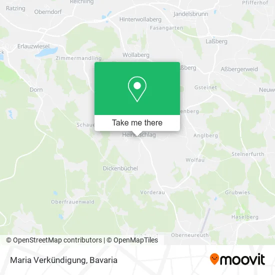 Карта Maria Verkündigung