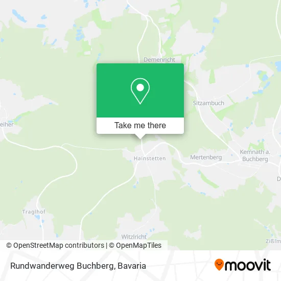 Карта Rundwanderweg Buchberg