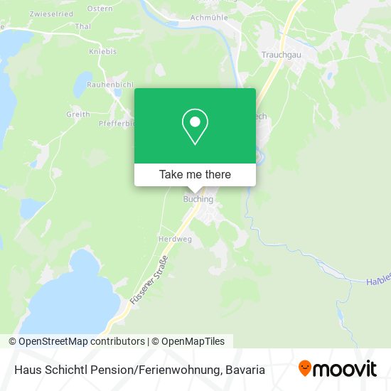 Haus Schichtl Pension / Ferienwohnung map