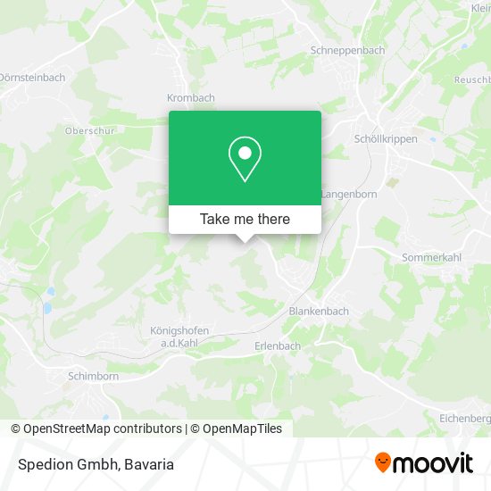 Spedion Gmbh map