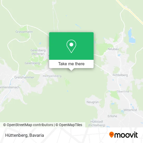 Карта Hüttenberg