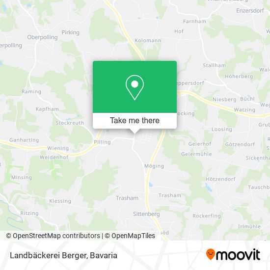 Landbäckerei Berger map
