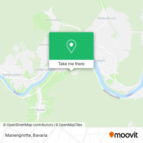 Карта Mariengrotte