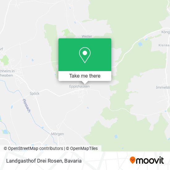 Landgasthof Drei Rosen map