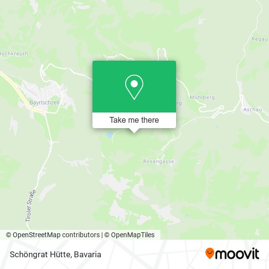 Schöngrat Hütte map