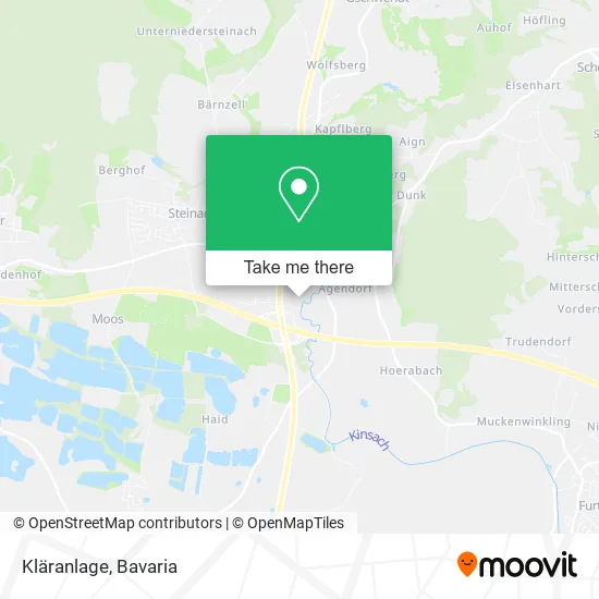 Карта Kläranlage