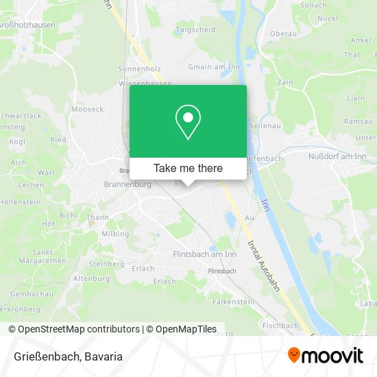 Grießenbach map