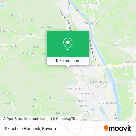 Карта Skischule Hocheck