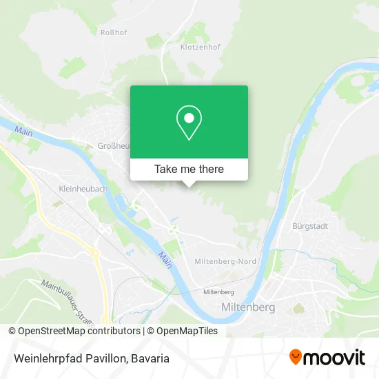 Карта Weinlehrpfad Pavillon
