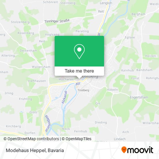 Карта Modehaus Heppel