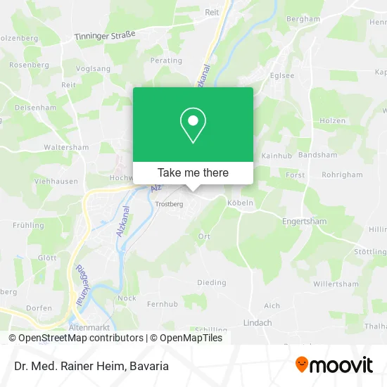 Карта Dr. Med. Rainer Heim