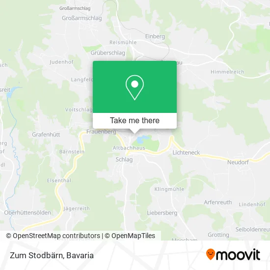 Карта Zum Stodbärn