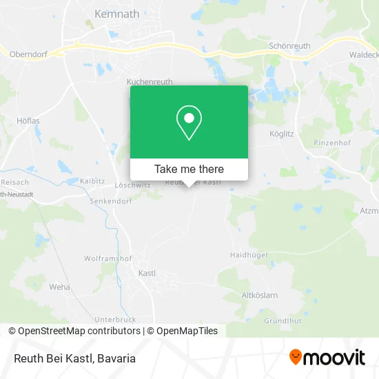 Карта Reuth Bei Kastl