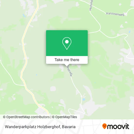 Карта Wanderparkplatz Holzberghof