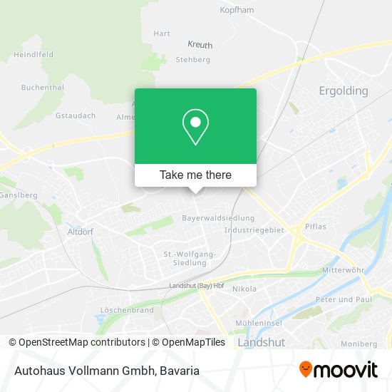 Autohaus Vollmann Gmbh map