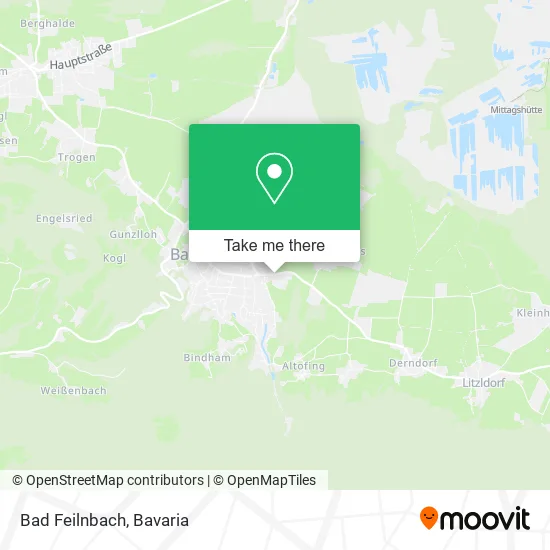 Карта Bad Feilnbach