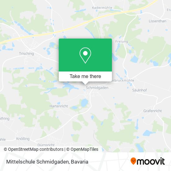Mittelschule Schmidgaden map