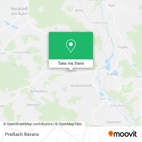 Карта Preißach