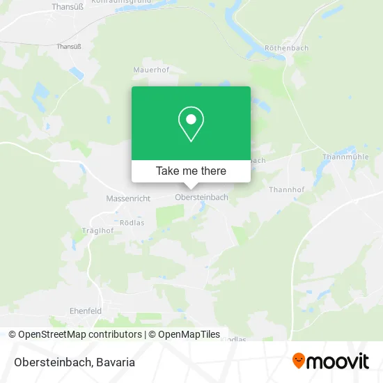 Карта Obersteinbach