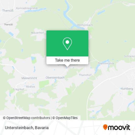 Карта Untersteinbach