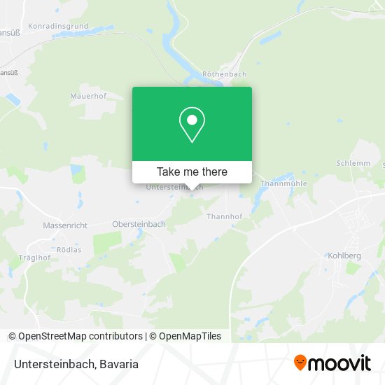 Карта Untersteinbach