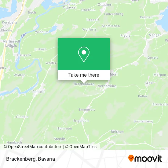 Карта Brackenberg